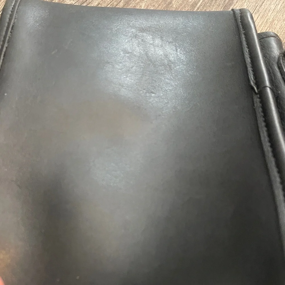 Vintage coach Black Leather Crossbody Bag - Picture 6 of 6